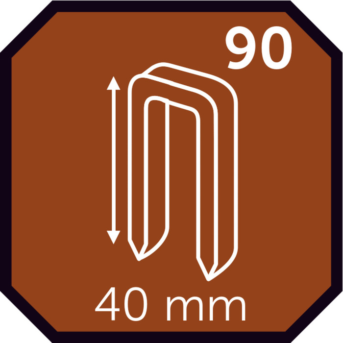 Klammeikon no. 90 40 mm